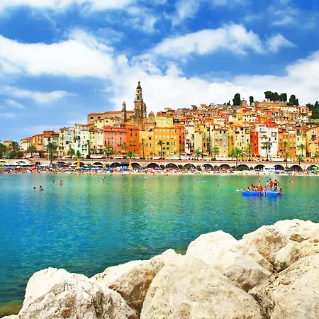 Eden Palace 3 200M From The Promenade - Happy Rentals Apartmán Menton